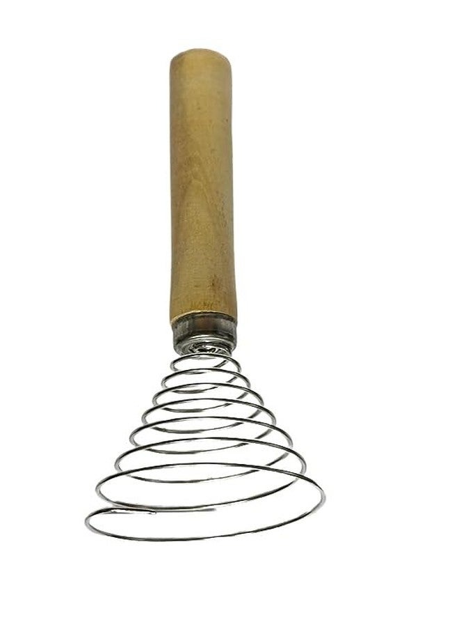 Dynore مضرب سلكي من الفولاذ المقاوم للصدأ من داينور | حلزوني | مضرب لولبي | خفاقة بيض | مضرب بيض - أدوات مطبخ للخلط والخفق والتقليب، 17 سم - Image 1